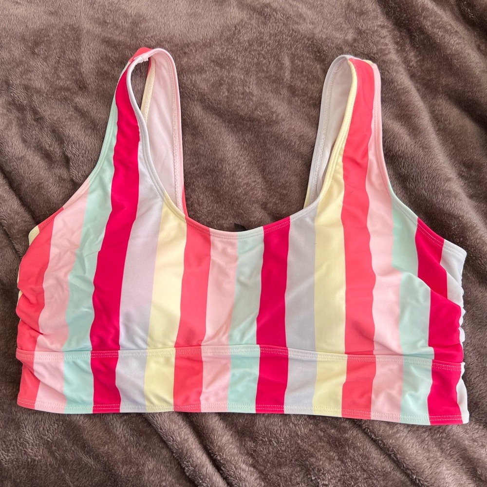 Scoop Neck Bikini Top